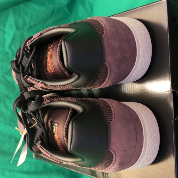Adidas Busenitz Vintage Shoe Size 10.5  Brown Black Orange NWT - Picture 7 of 10